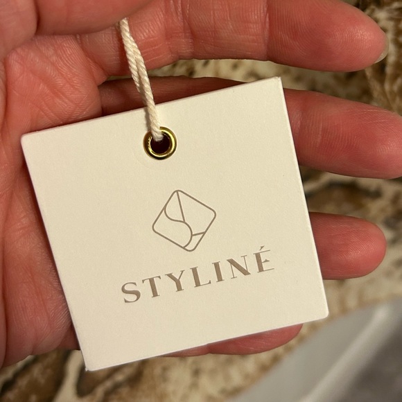 NWT Styline Snakeprint Sheer Vest - Picture 4 of 4